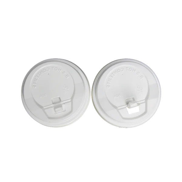 Tapa Reciclada Blanca 6,2cm (para vaso de 120ml)