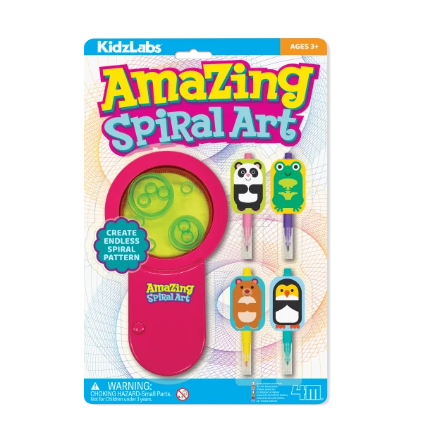 Arte con Espiral Animalitos · 4M