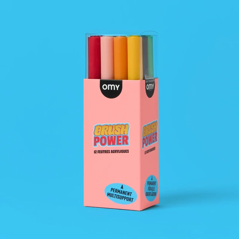 Rotuladores Acrílicos Brush Power · Omy