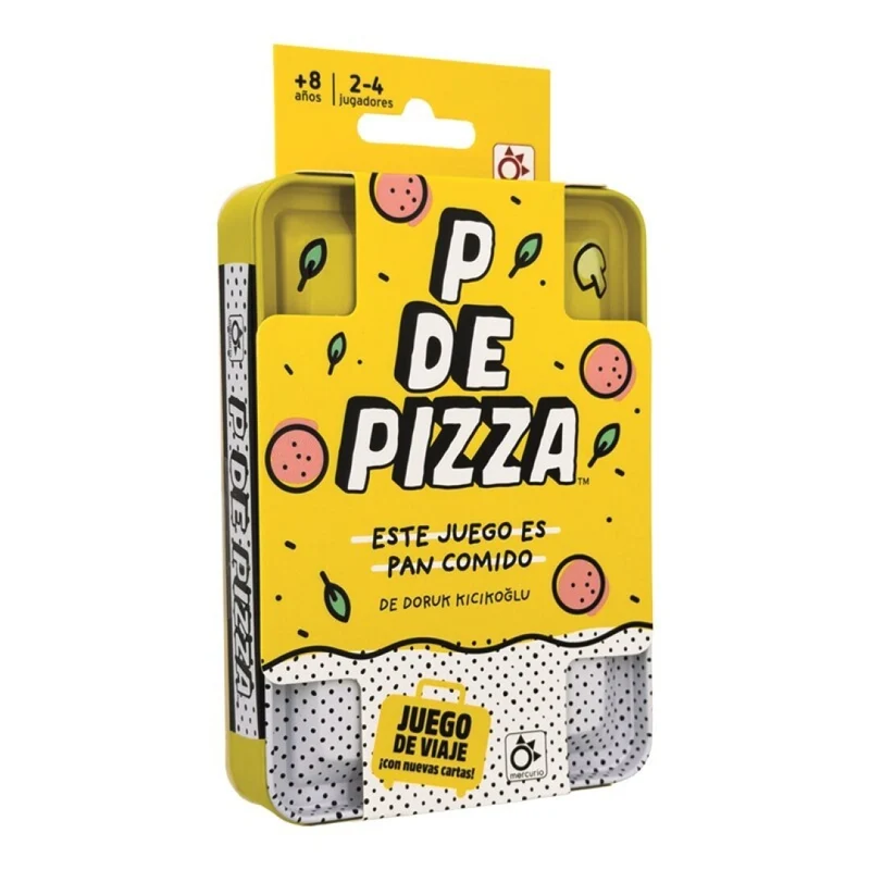 P de Pizza Juego de Viaje · Mercurio