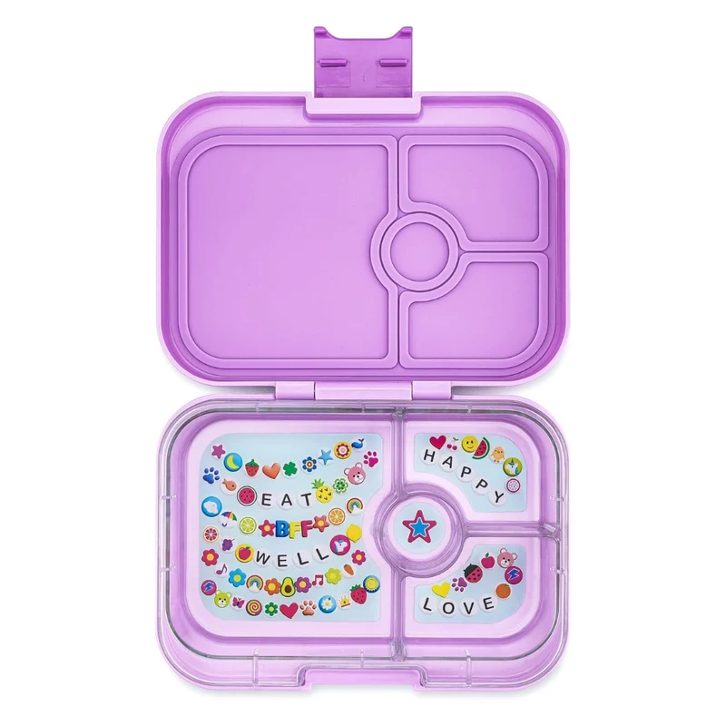 Fiambrera Yumbox Panino 4 secciones - Ami Purple Friendship