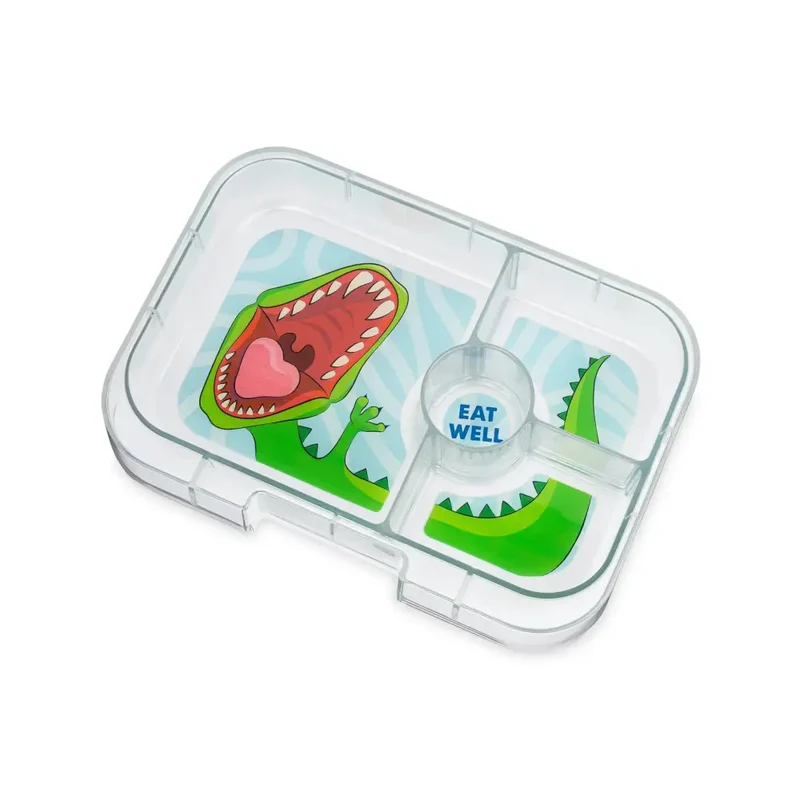Bandeja para Yumbox Panino 4 secciones - Dinosaur
