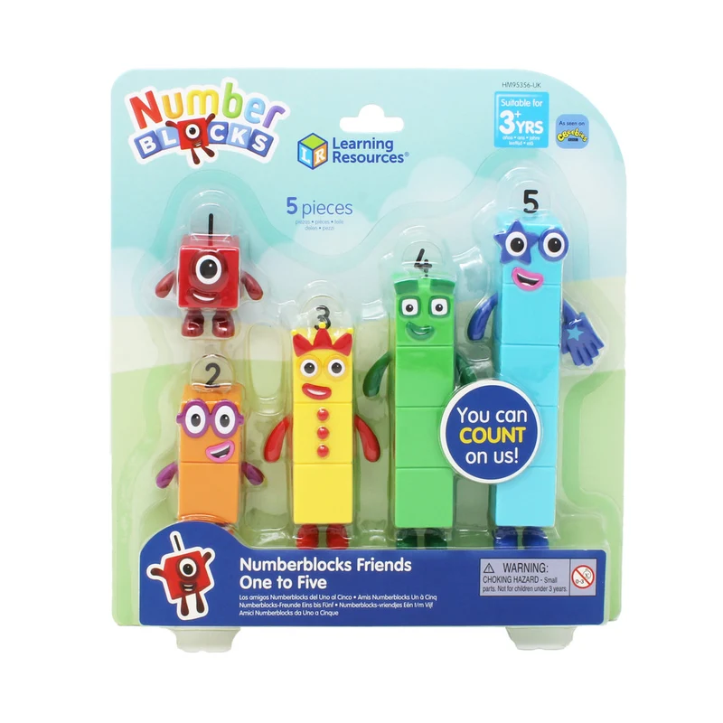 Numberblocks Friends One to Five · Learning Resources