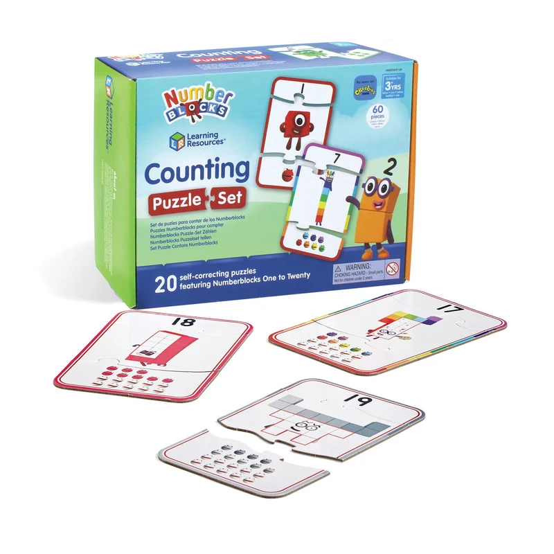 Numberblocks Counting Puzzle Set · Learning Resources