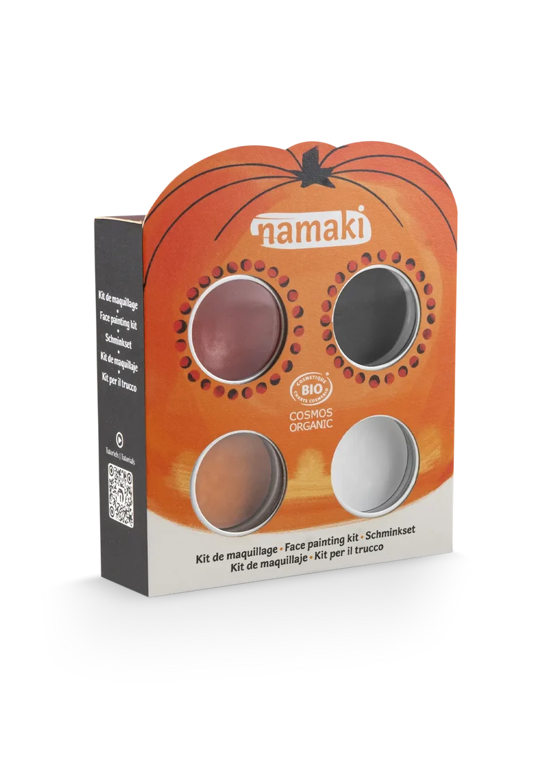 Kit 4 colores pintura de cara Halloween · Namaki