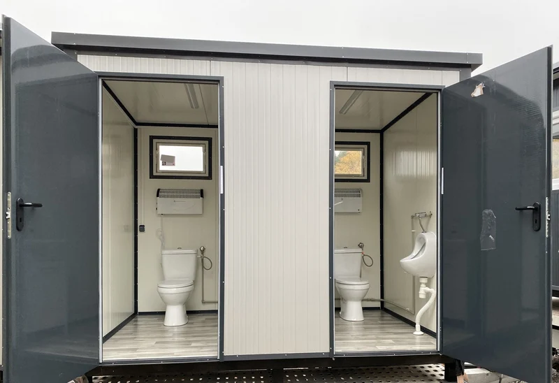 Contenedor sanitario doble 3,00 x 2,00m