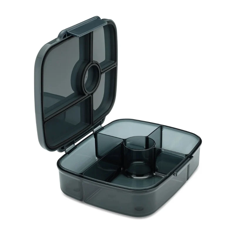 Yumbox Go Fiambrera Bento 5 Compartimentos Hermética – Berlin Charcoal Gray