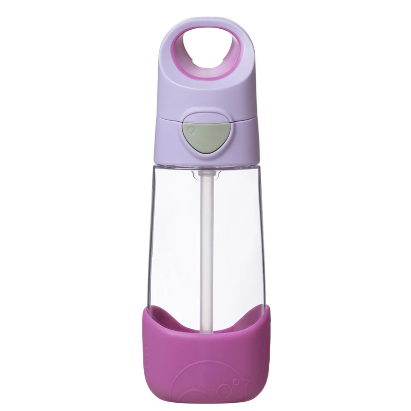 Botella con Pajita B.Box 450ml - Sugar Plum