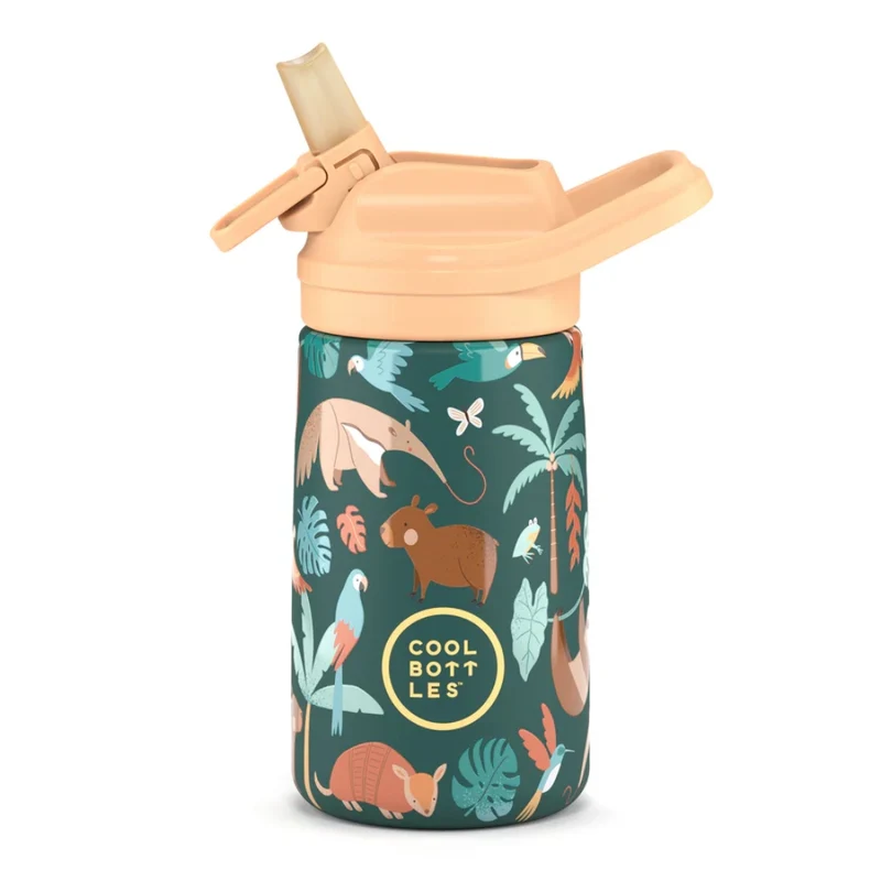 Botella Infantil - Rainforest Refuge 350ml COOLBOTTLES