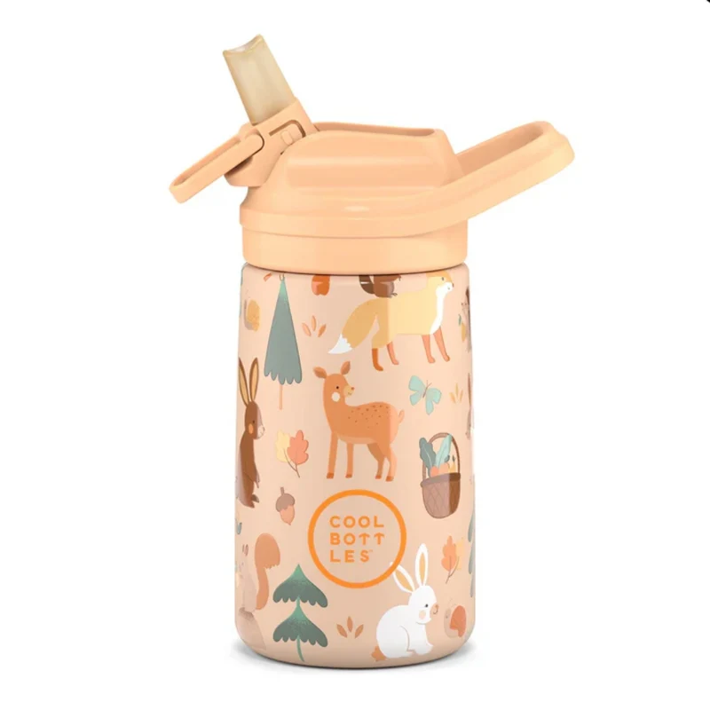 Botella Infantil - Woodland Buddies 350ml COOLBOTTLES