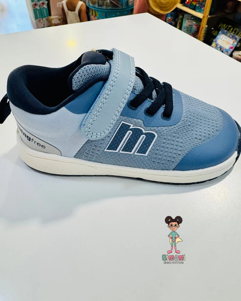 Deportivo Barefoot Azul - MUSTANG FREE