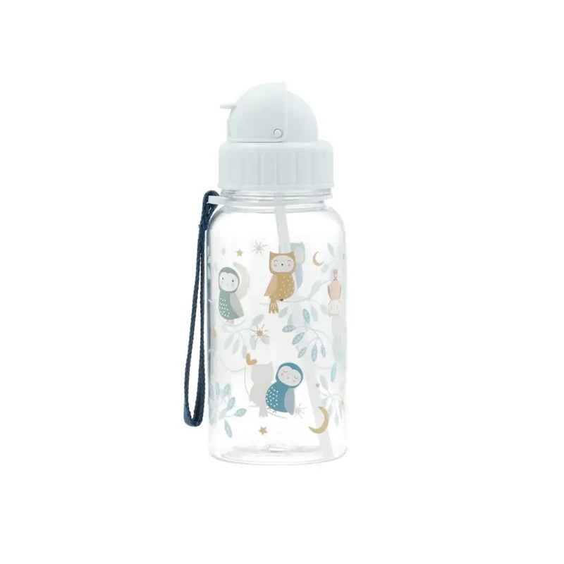 Botella con pajita 500ml - Magical Forest