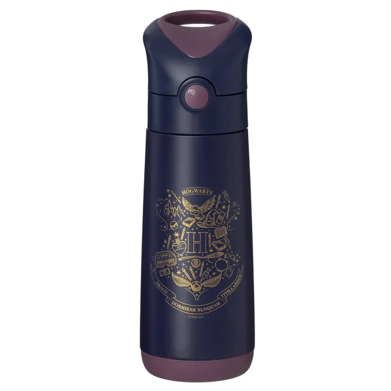 Botella térmica con pajita B.Box 500ml - Harry Potter