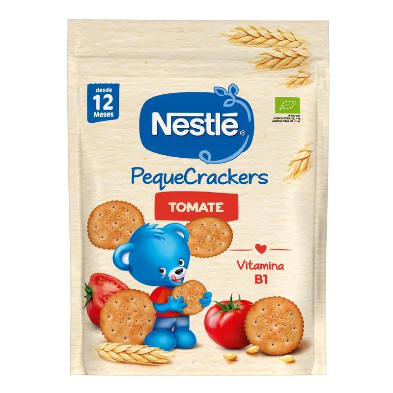 Nestlé PequeCrackers Tomate, 100gr