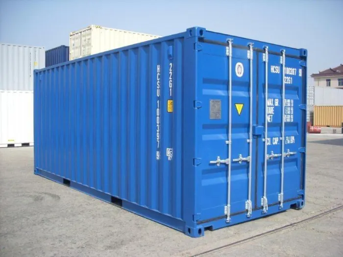 CONTENEDOR MARÍTIMO NUEVO 20`DV RAL 5010 (IVA INCLUIDO)