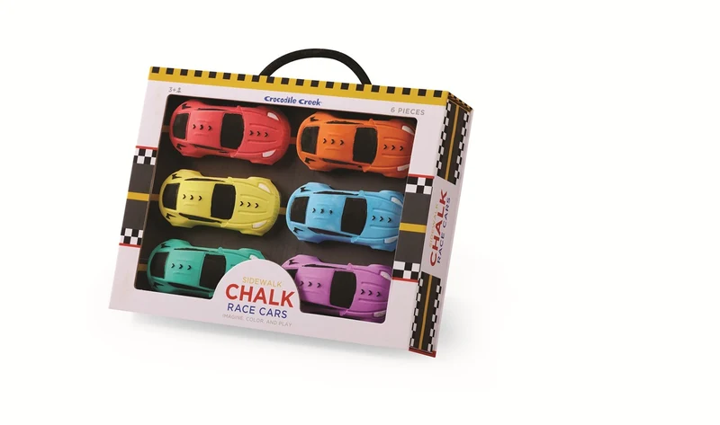 Tizas Formas Coches de Carreras - COCODRILE CREEK