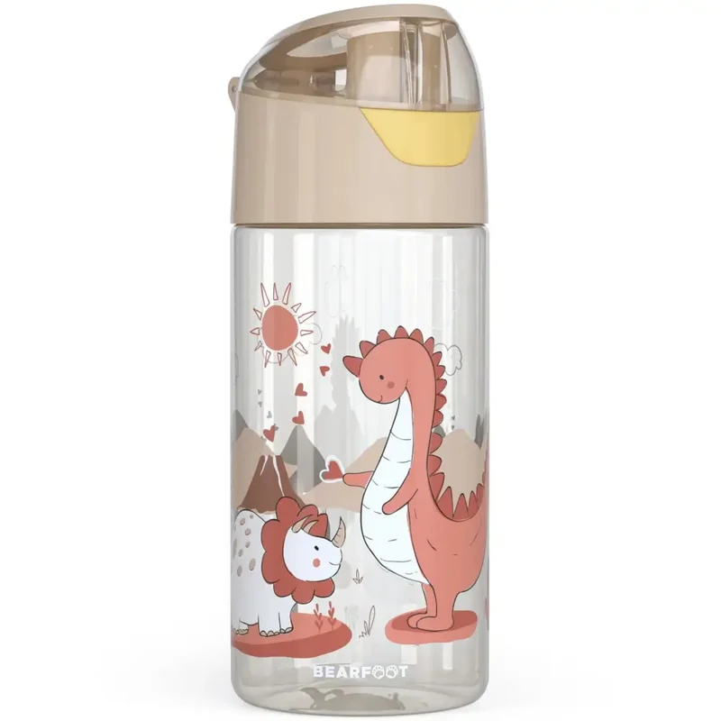 Botella tritán Bearfoot 400ml - Dinosaurios