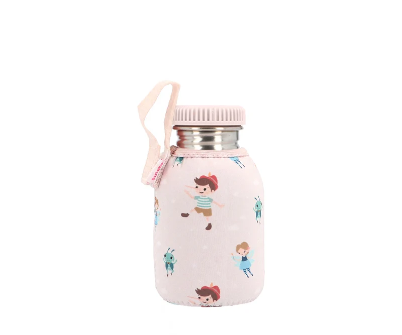 Botella Acero Funda The Wooden Boy 350 ml