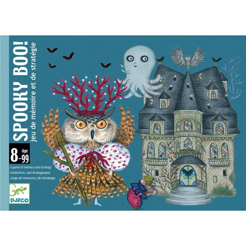 Cartas Spooky Boo! · DJECO