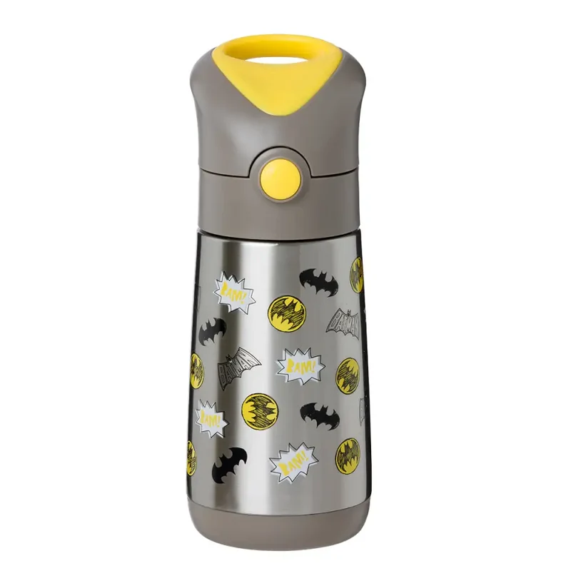 Botella térmica con pajita B.Box 350ml - Batman