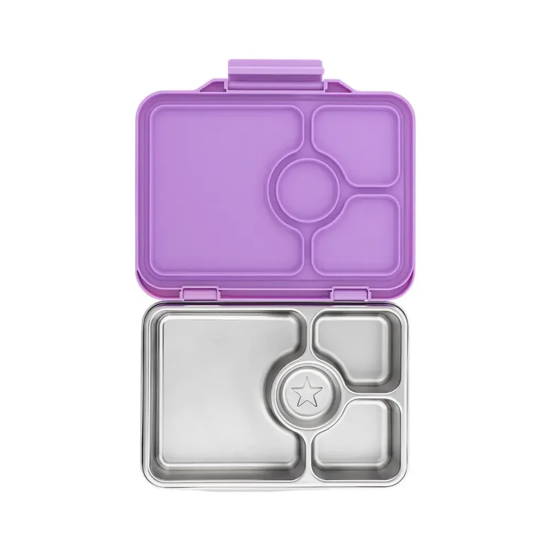Fiambrera de Acero Inoxidable Yumbox Prêt - Lavande Purple