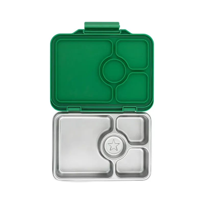 Fiambrera de Acero Inoxidable Yumbox Prêt - Pomme Green