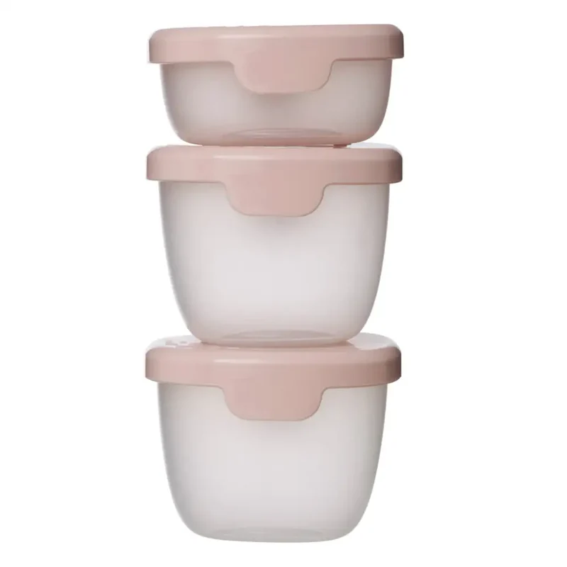 Set de 3 Contenedores Snack Tubes B.box - Berry
