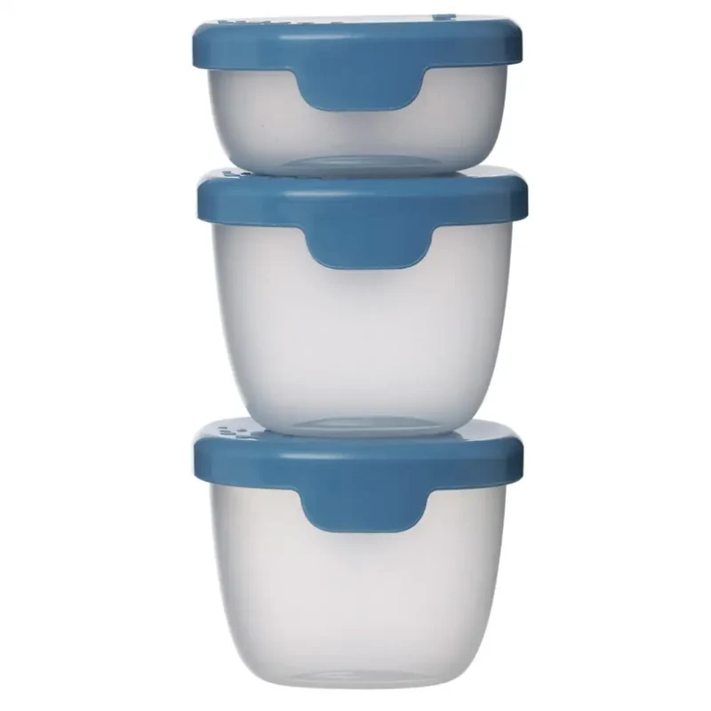 Set de 3 Contenedores Snack Tubes B.box - Ocean