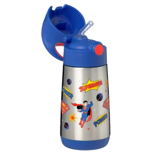 Botella Térmica con Pajita 350ml Superman - BBOX