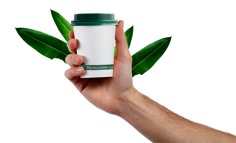 Vasos Blancos Reciclados 710ml (24oz)