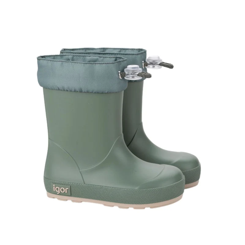 Bota de agua barefoot YOGI DK Verde cuello
