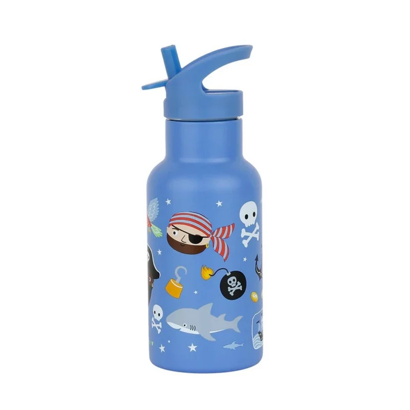 Botella Junior Acero inoxidable 350 ML PIRATAS