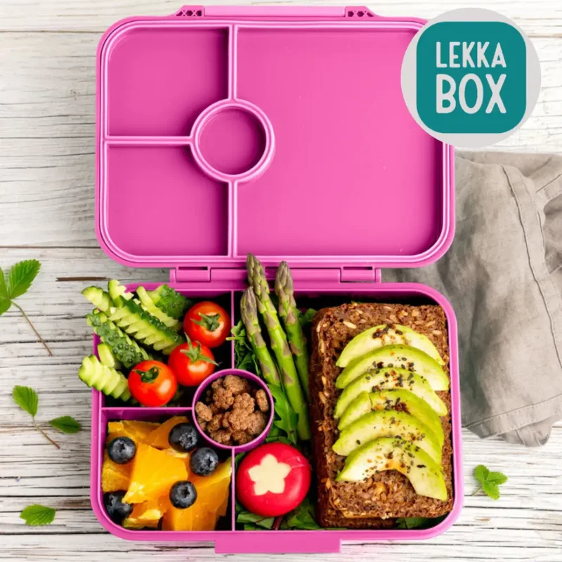 Fiambrera Lekkabox Clásica - Rosa