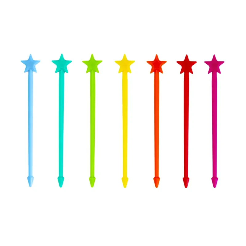 Pinchos Stix pack de 7 Lunch Punch - Arcoíris Bright