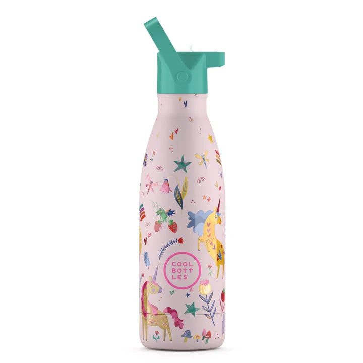 Botella Acero Térmica Funny Unicorns 350ml - COOL BOTTLES