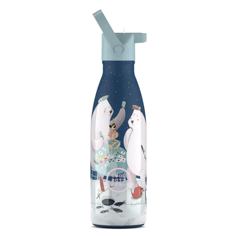 Botella Térmica Cool Bottles 350ml - Polar Bears