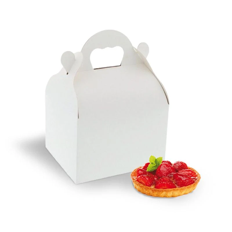 Caja con Asa Pasteleria - Pequeña (10,5x10,5x7cm)