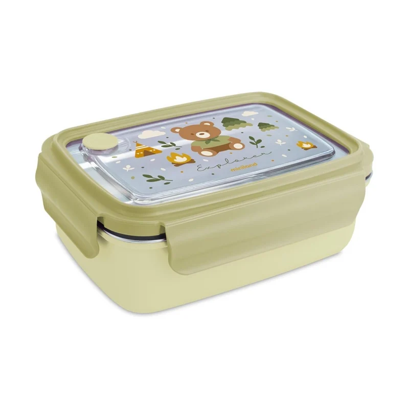 Caja de almuerzo grande Acero hermética Explorer Minilaand