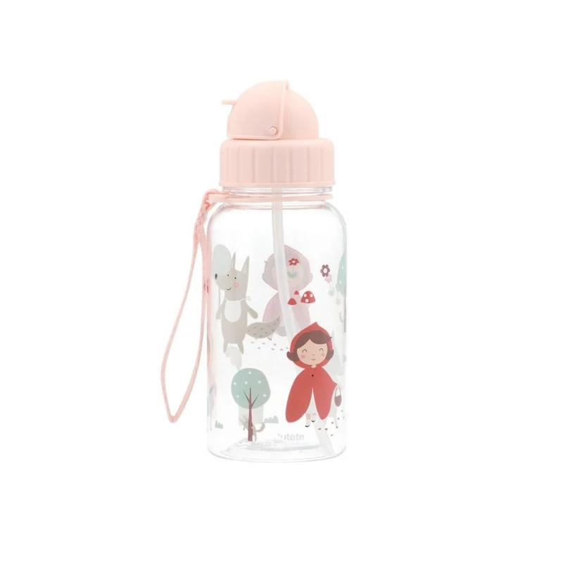 Botella Plástico Personalizable Caperucita 500ml