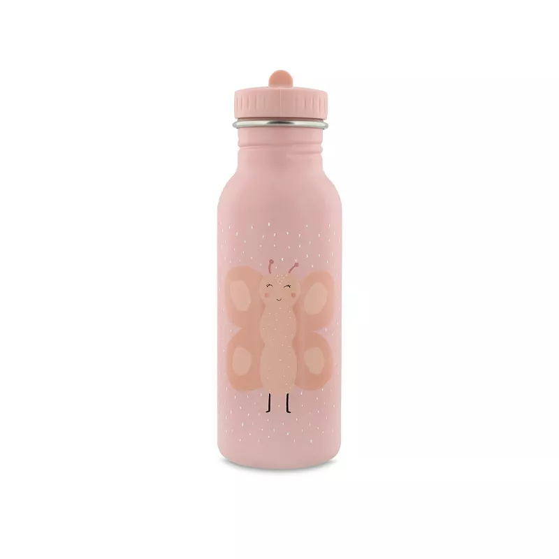 Botella Acero Mariposa 500ml- TRIXIE