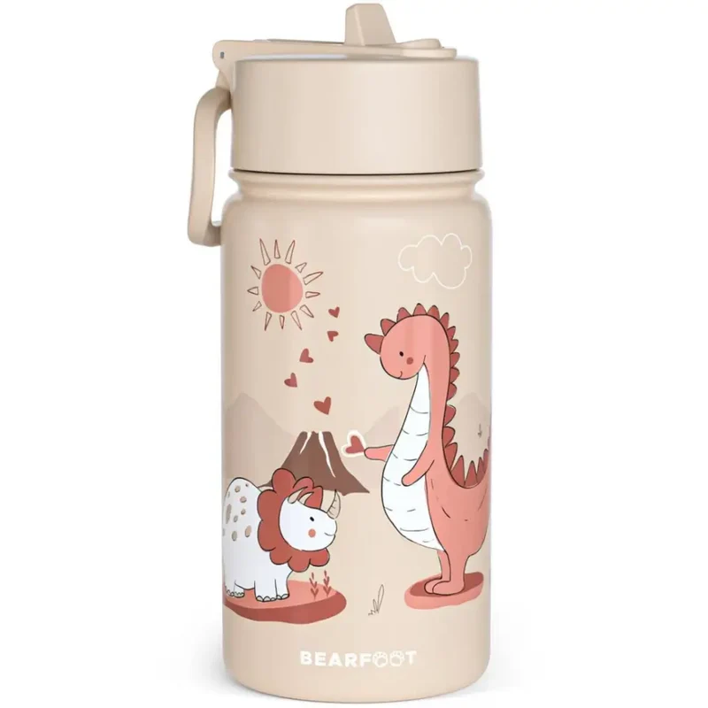 Botella térmica Bearfoot 400ml - Dinosaurios