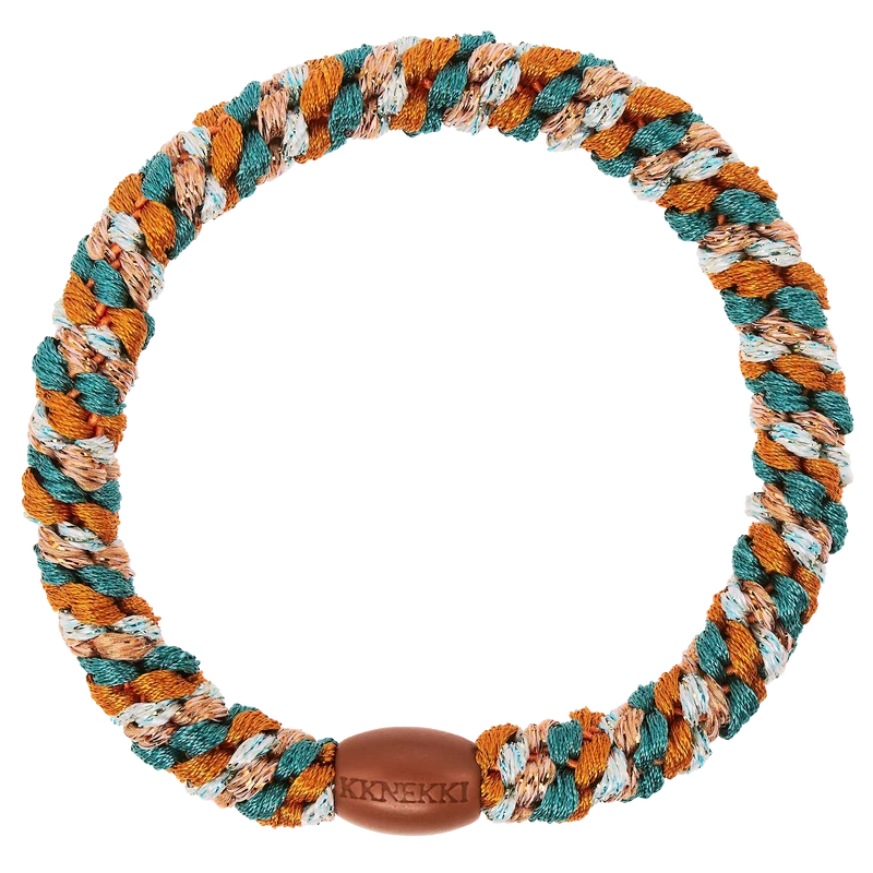 Goma de pelo Kknekki Mix terracotta teal