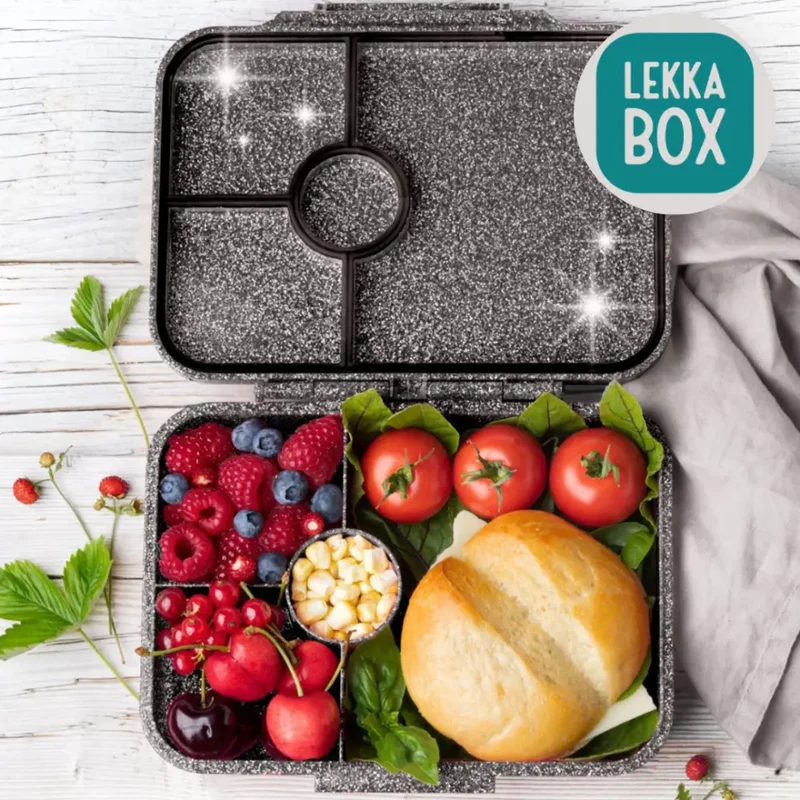Fiambrera Lekkabox Glamour - Negro
