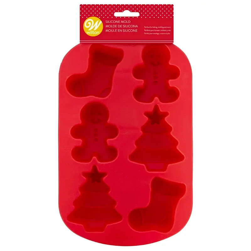 Molde de Silicona Wilton - Navidad