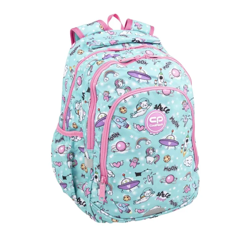 Mochila escolar PRIME Pastel Space
