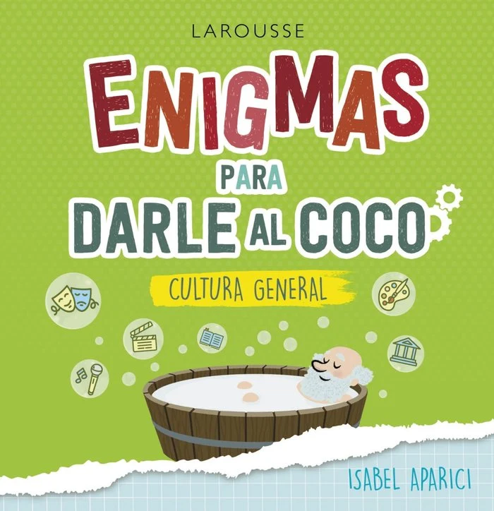 Libro Enigmas para darle al coco - LAROUSSE