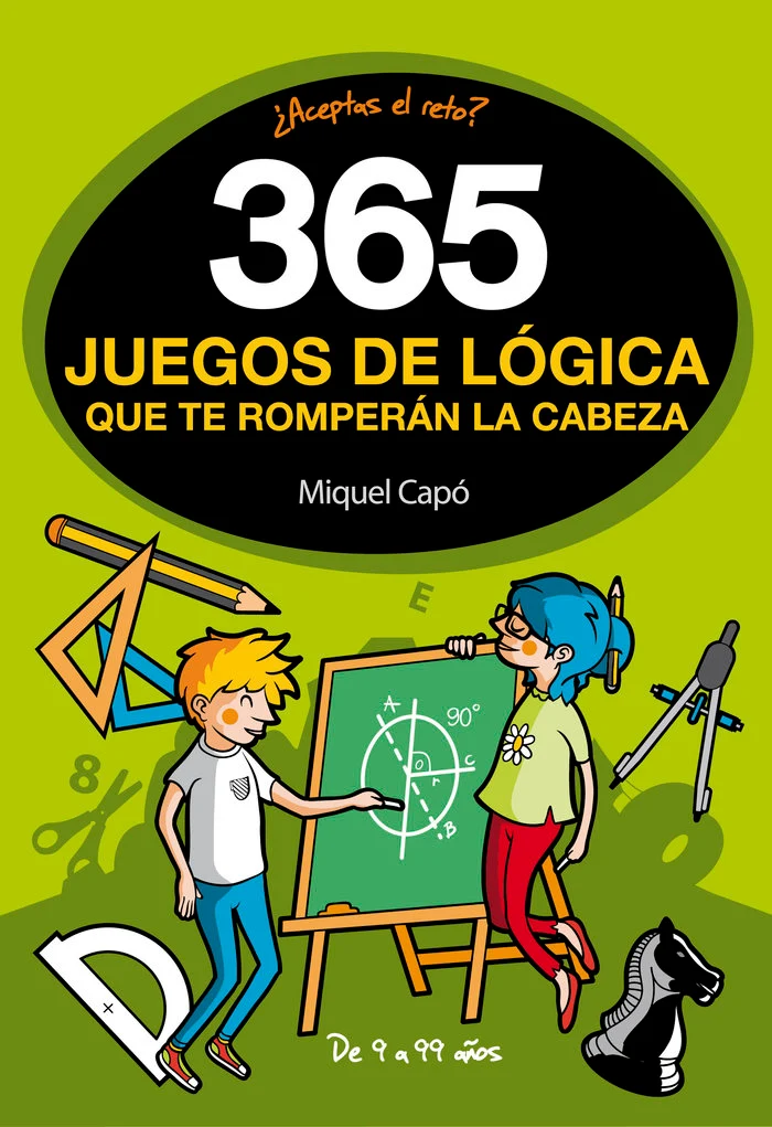 Libro 365 juegos de logica que te romperan la cabeza - MONTENA