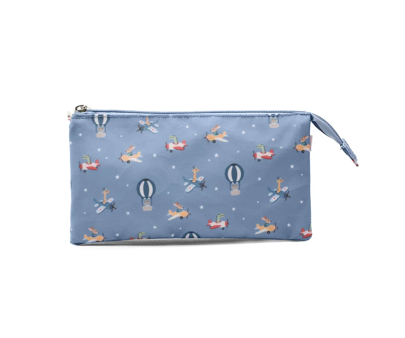 Estuche con 3 Compartimentos Planes (Aviones) Personalizable