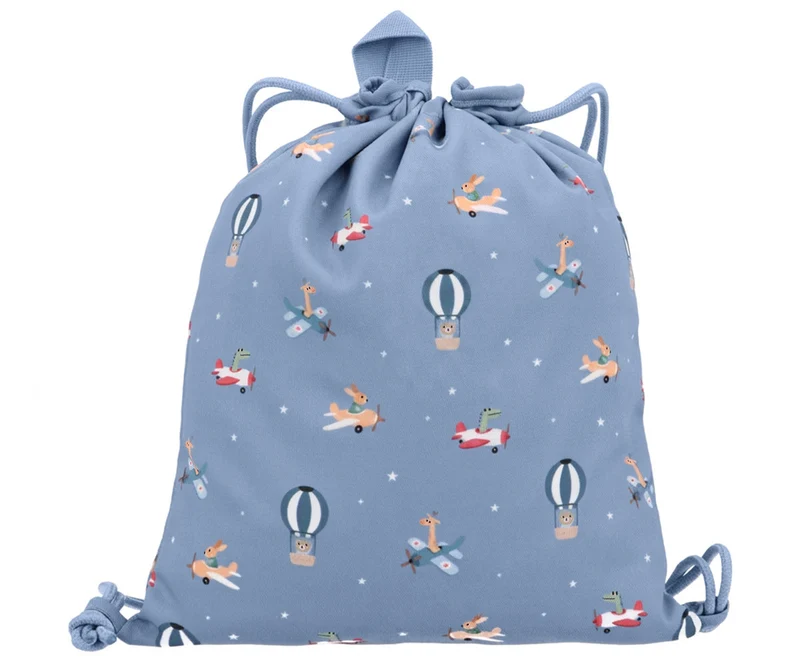 Mochila Saco Tela Planes - TUTETE