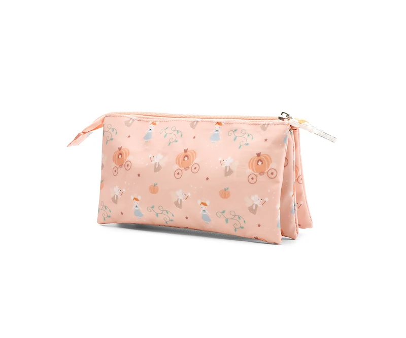 Estuche con 3 Compartimentos Mouse Fairies (cenicienta) Personalizable